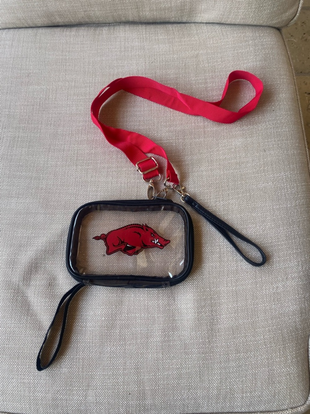 Arkansas Razorbacks Clear Bag
